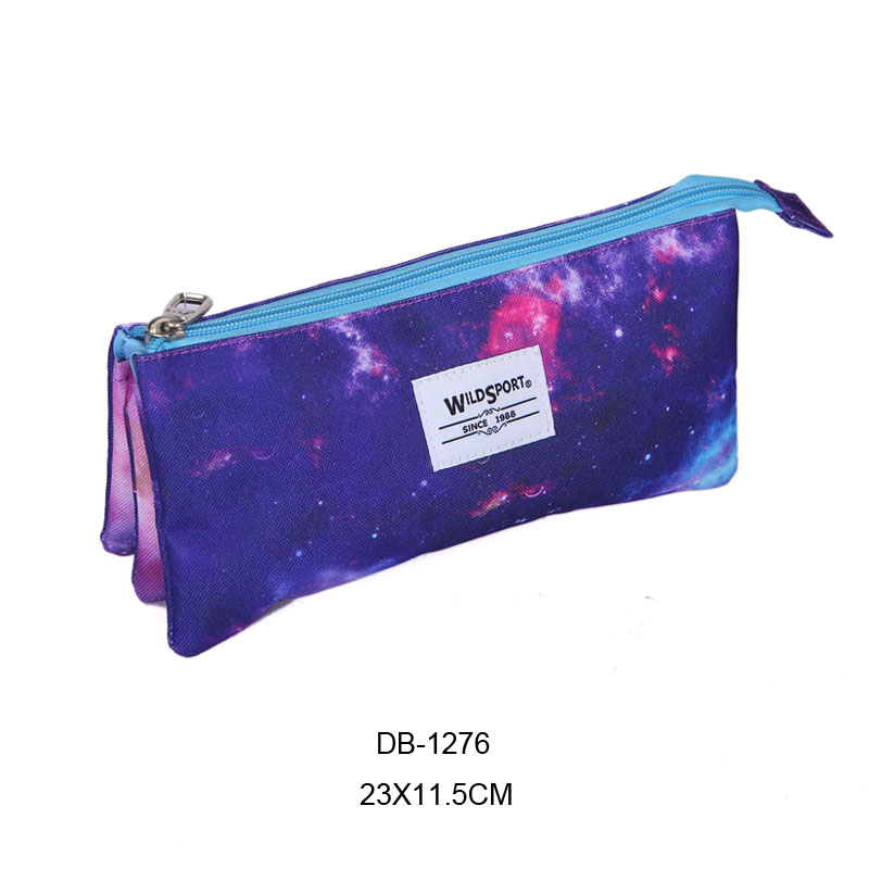 two compartment pencil bag